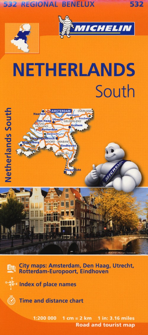 Netherlands South 1:200.000