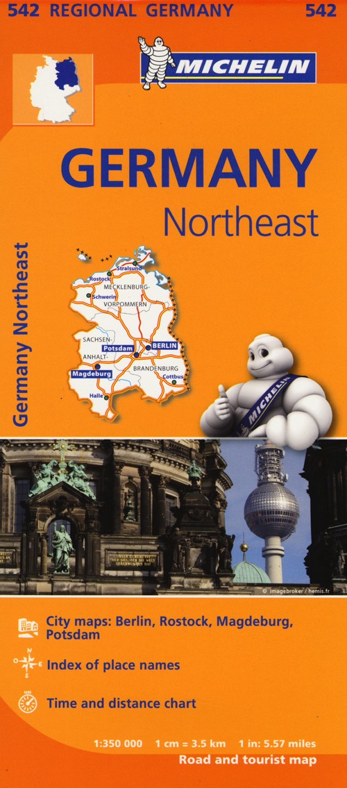 Germany Northeast 1:350.000