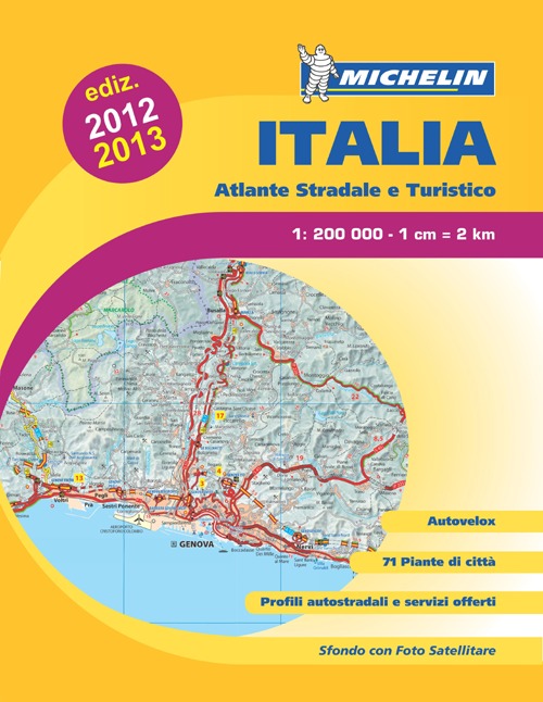 Italia. Atlante stradale e turistico. 1:200.000