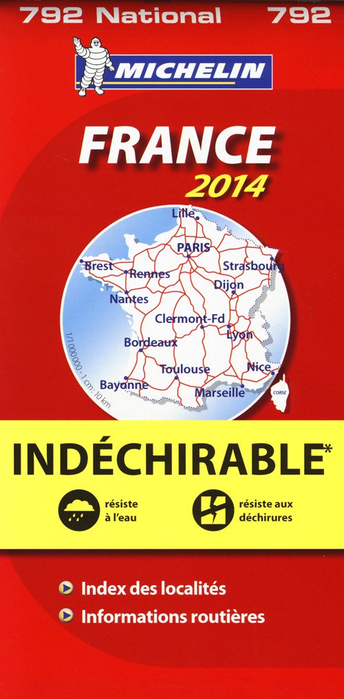 France 2014 1:1.000.000. Indéchirable