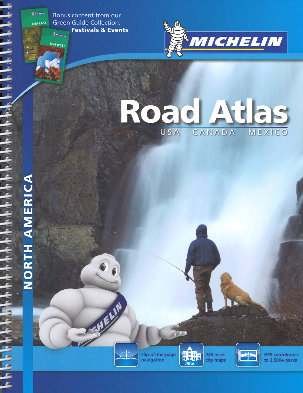 North America. Road atlas