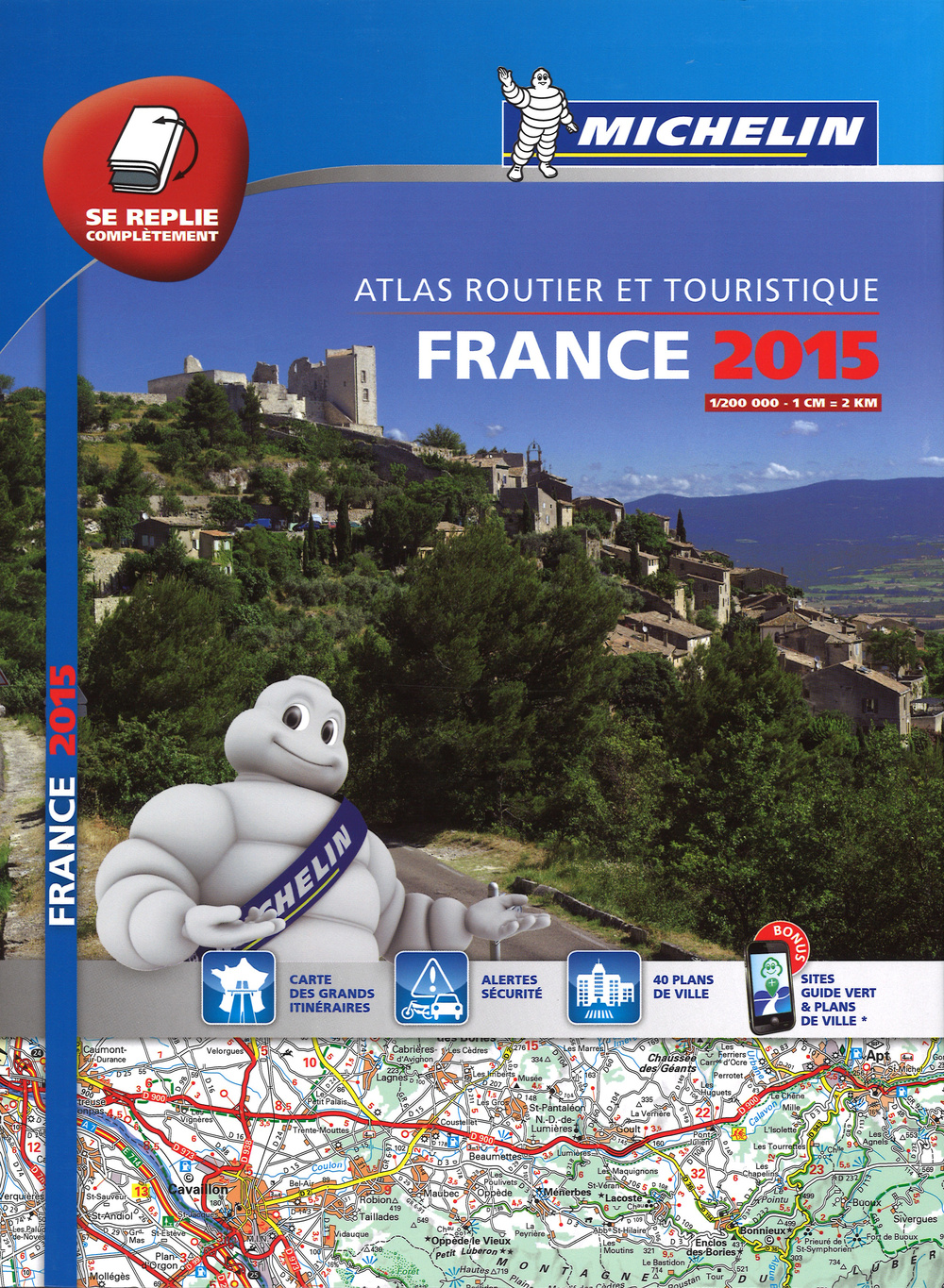 France. Atlas routier et touristique 2015 1:200.000