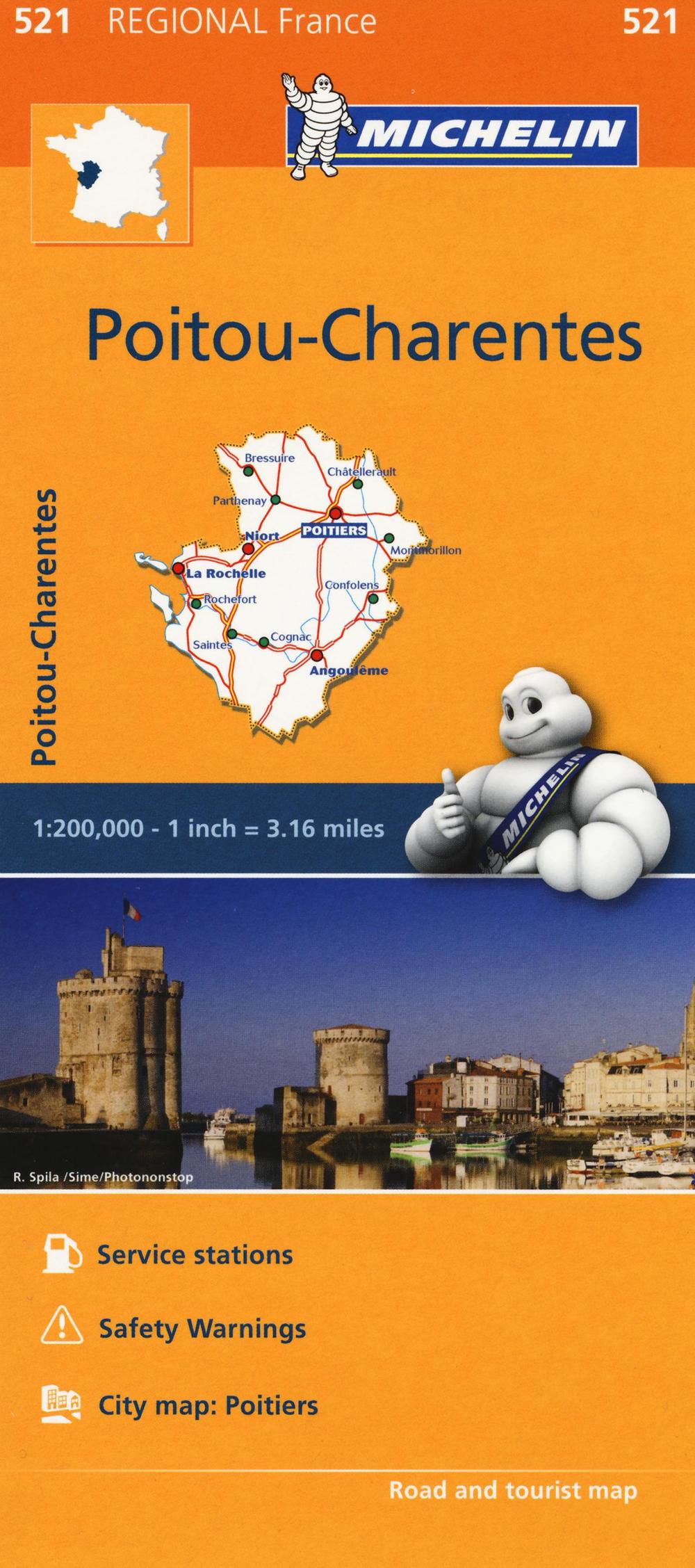 Poitou-Charentes 1:200.000