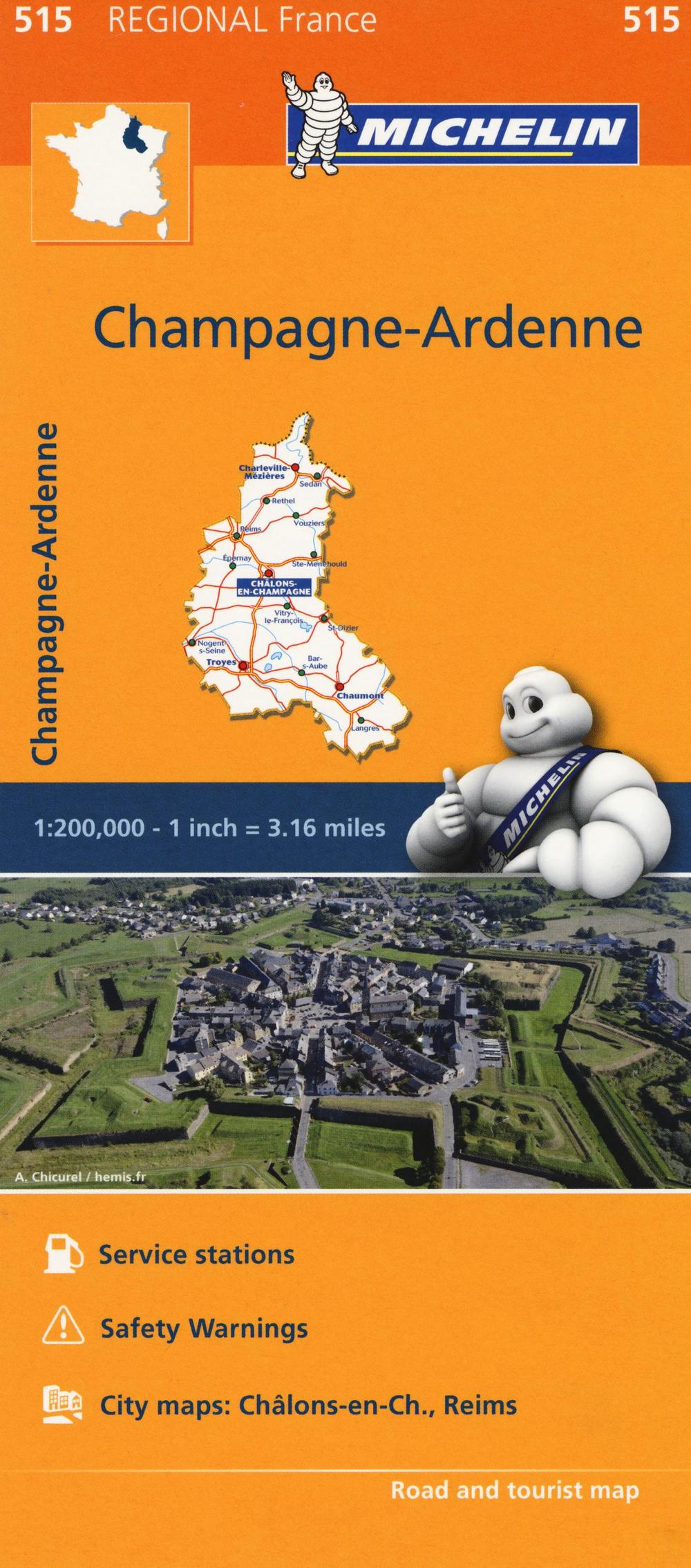 Champagne-Ardenne 1:200.000