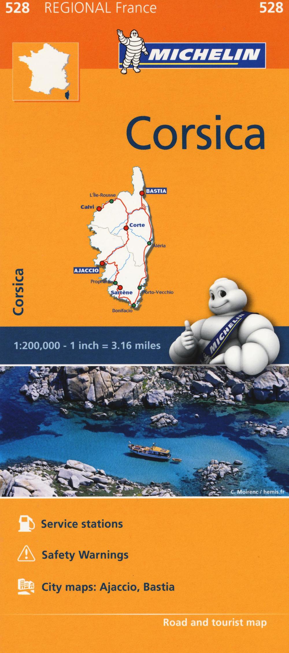 Corse-Corsica 1:200.000