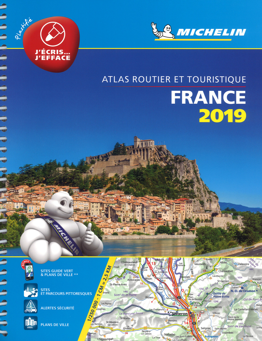 Francia. Atlante 20700 plastificato 2019