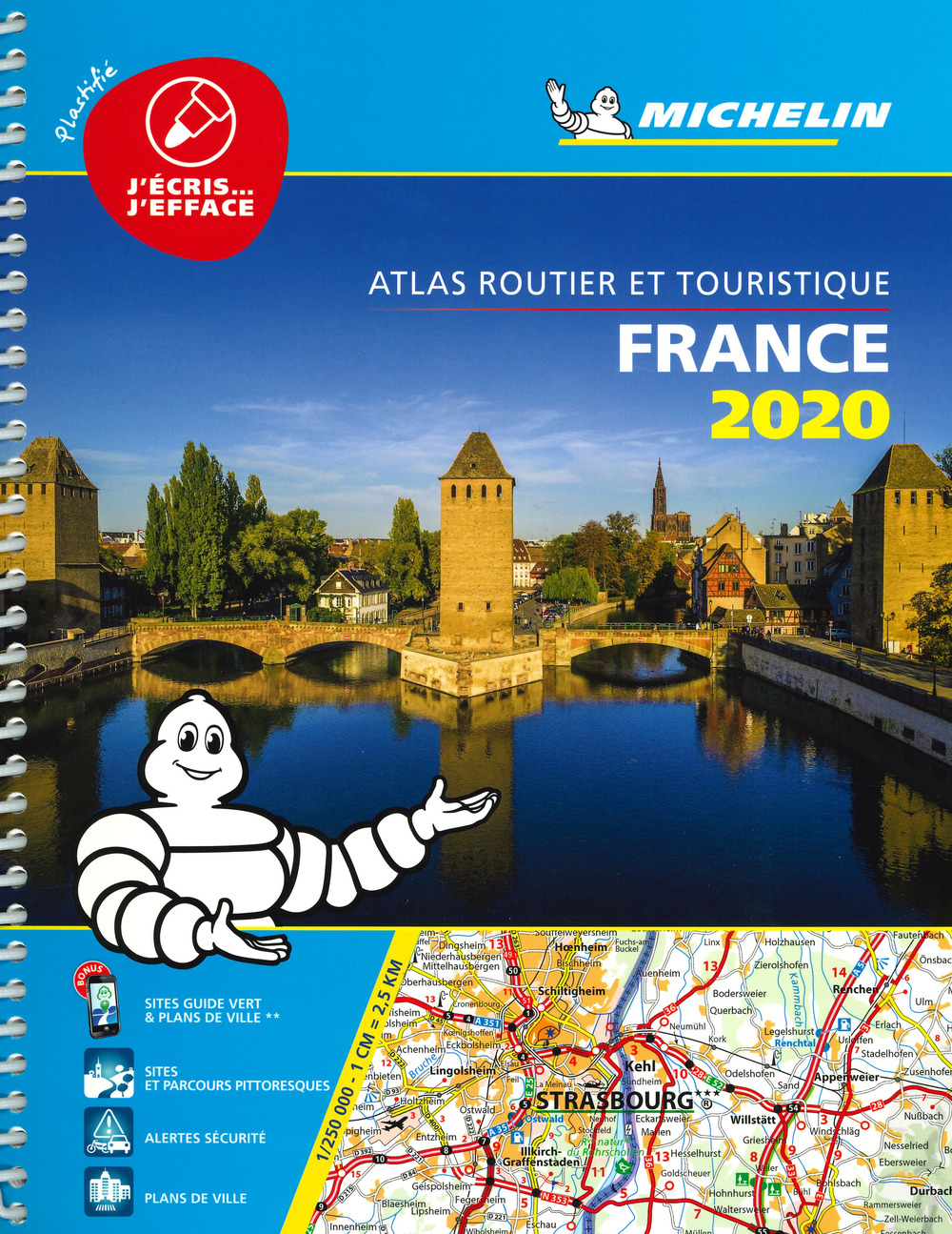 France. Atlas routier et touristique 2020