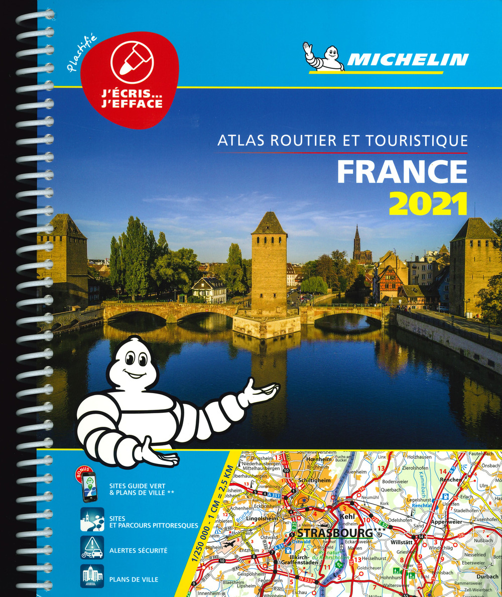 France. Atlas routier et touristique 2021