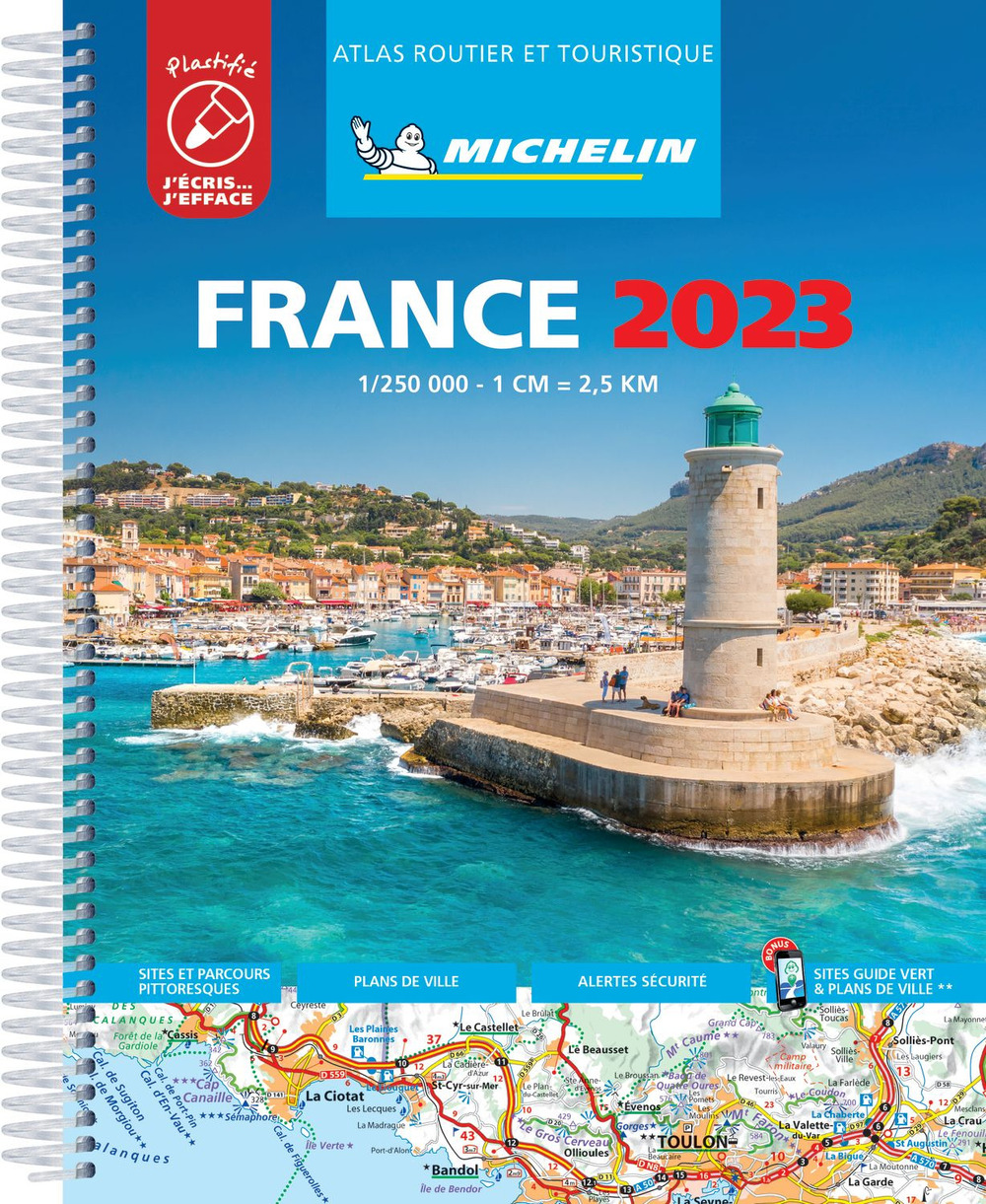 France. Atlas routier et touristique 2023