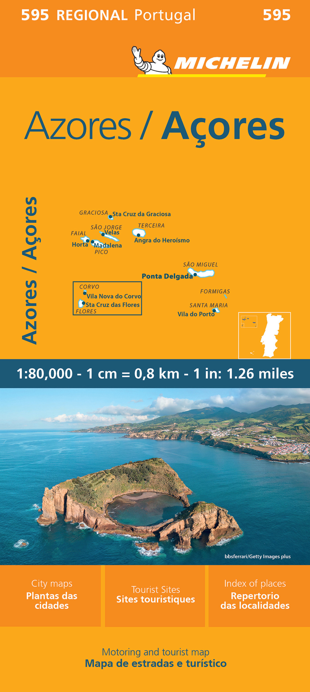 Azores-Açores 1:80.000