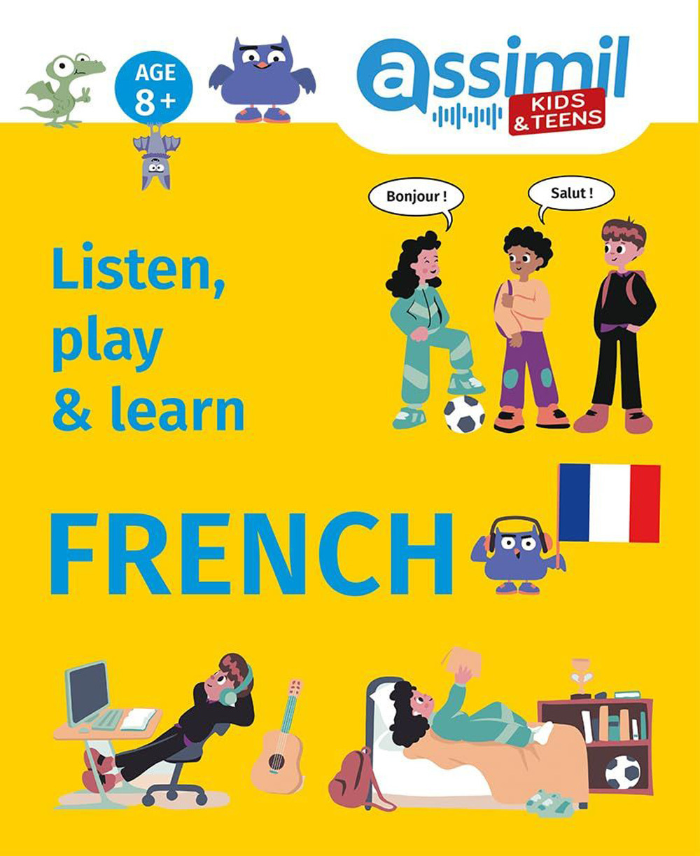 Listen, play & learn french