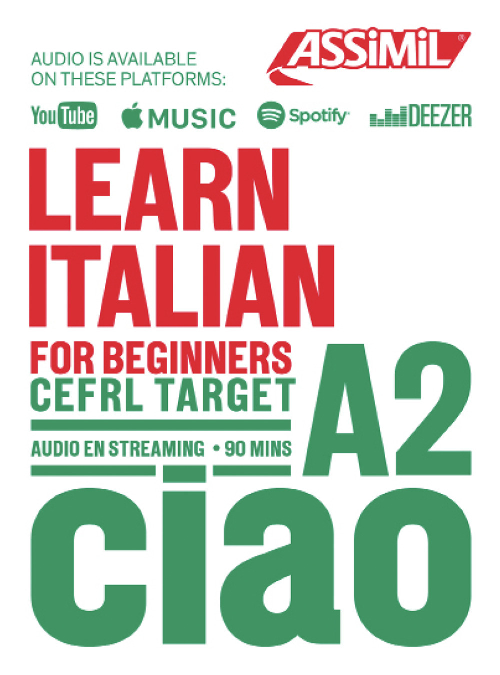 Learn Italian. CEFRL target A2