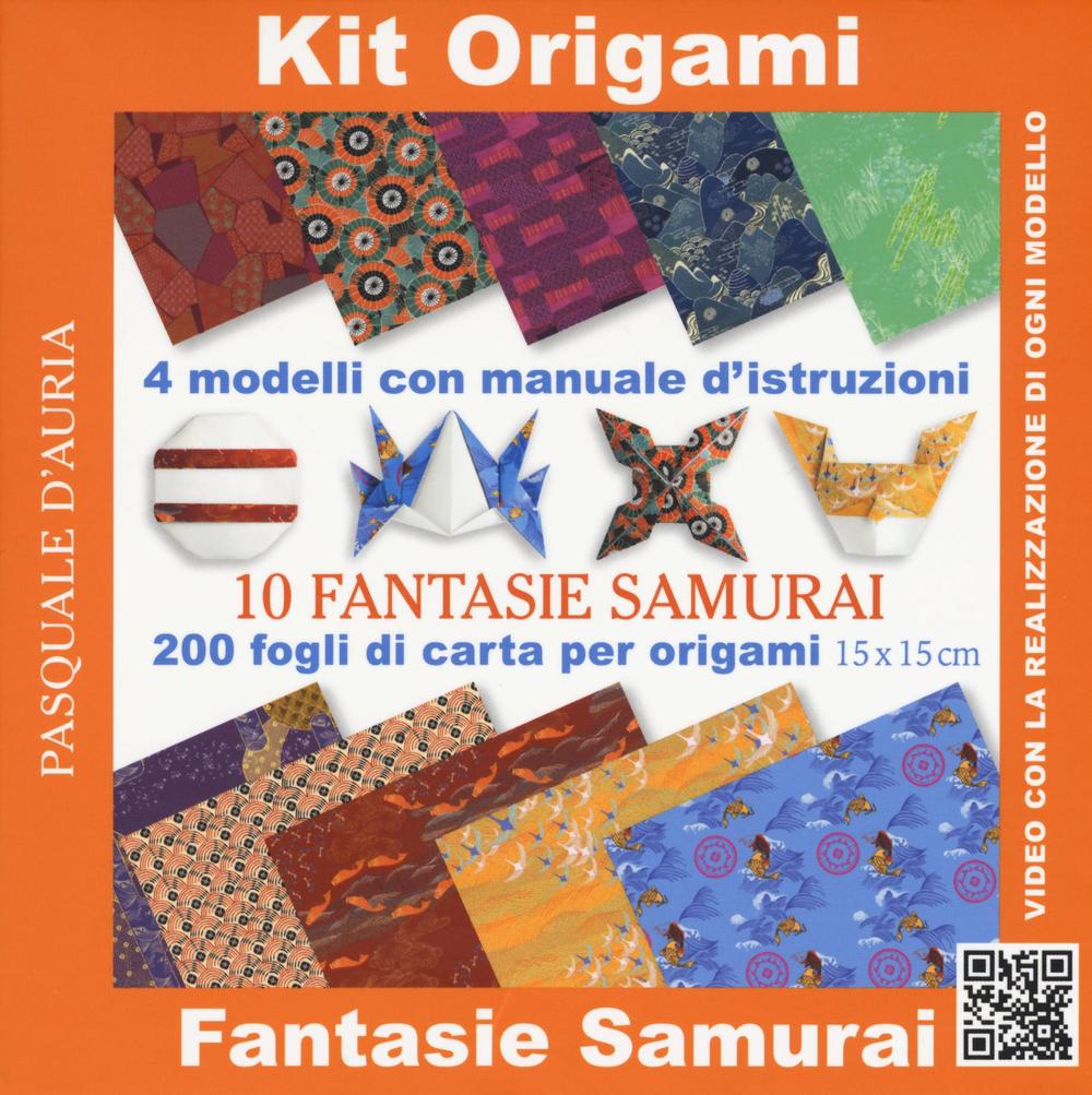 Kit origami. 10 fantasie samurai