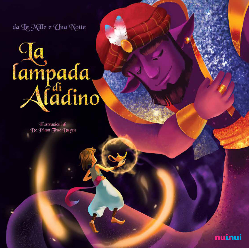 La lampada di Aladino da Le mille e una notte