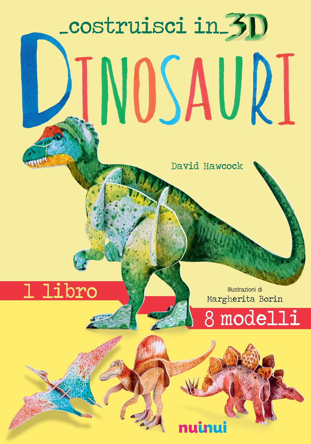 Dinosauri. Costruisci in 3D. Con gadget