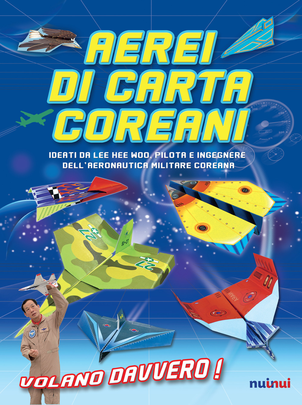 Aerei di carta coreani. Ideati da Lee Hee Woo, pilota e ingegnere dell'aeronautica militare coreana