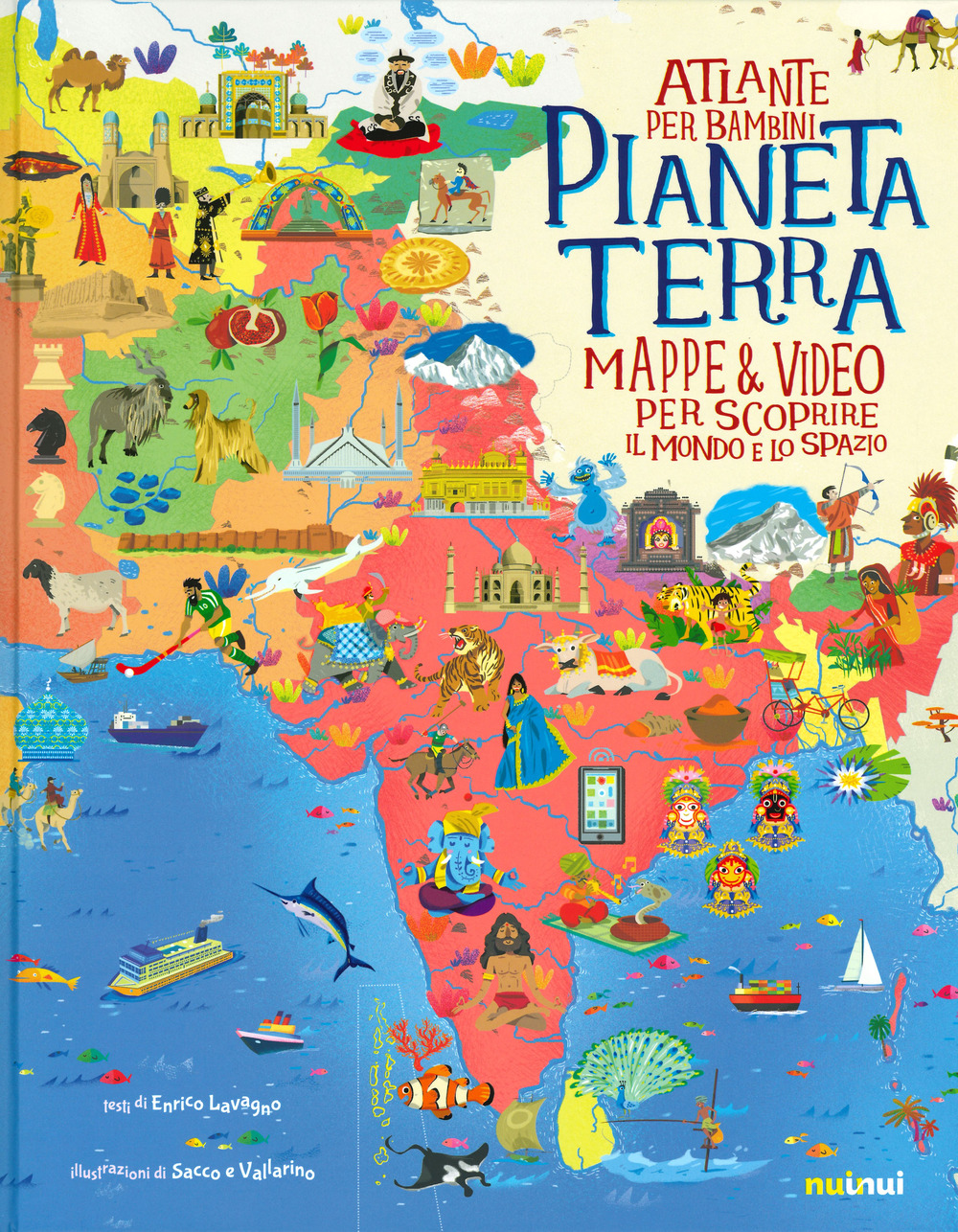 Pianeta Terra. Atlante per bambini. Mappe & video per scoprire il mondo e lo spazio