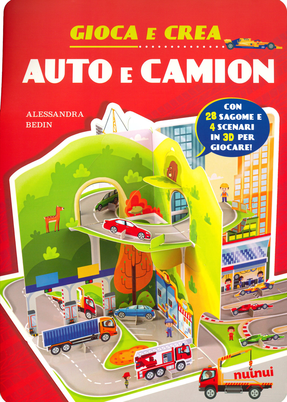 Auto e camion. Gioca e crea