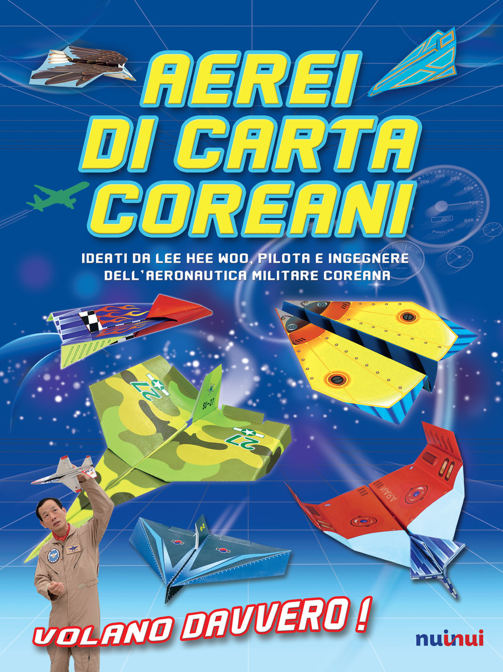 Aerei di carta coreani. Ideati da Lee Hee Woo, pilota e ingegnere dell'aeronautica militare coreana
