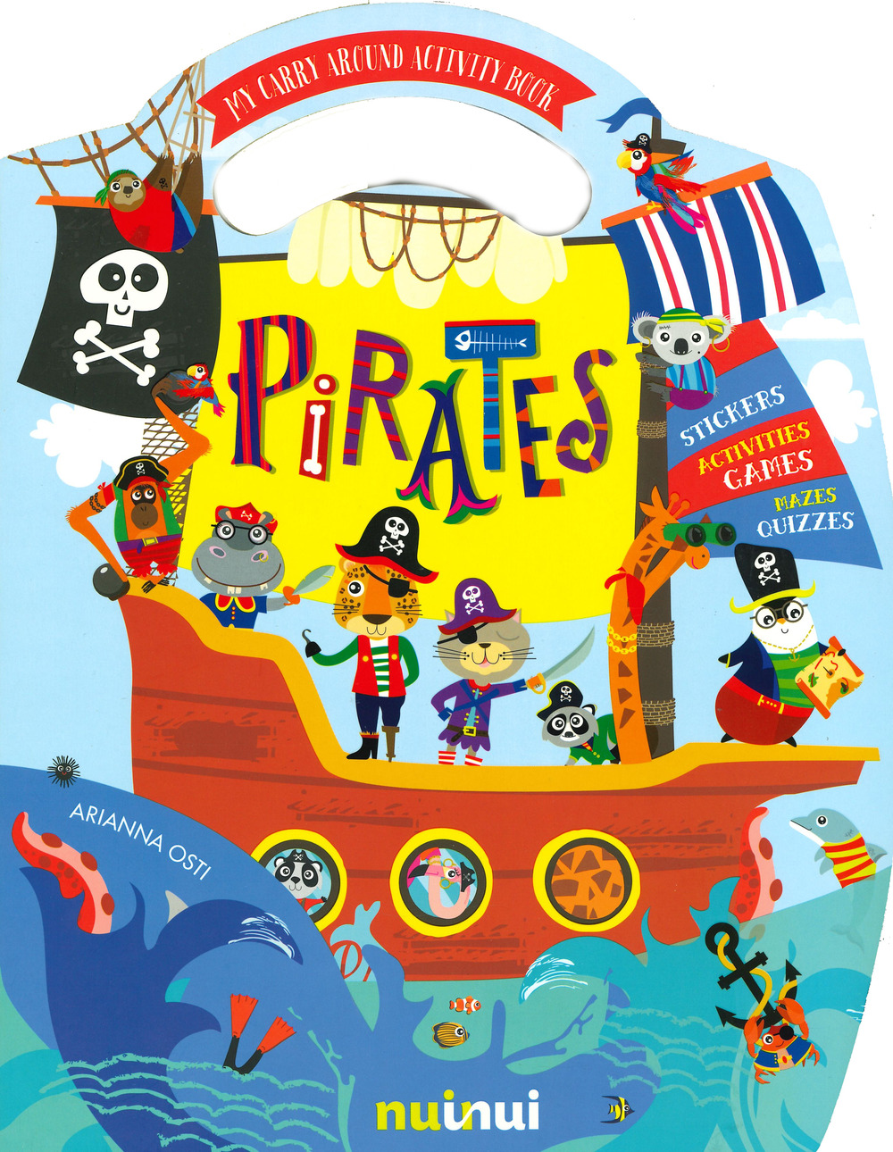 Pirates. My carry around activity book