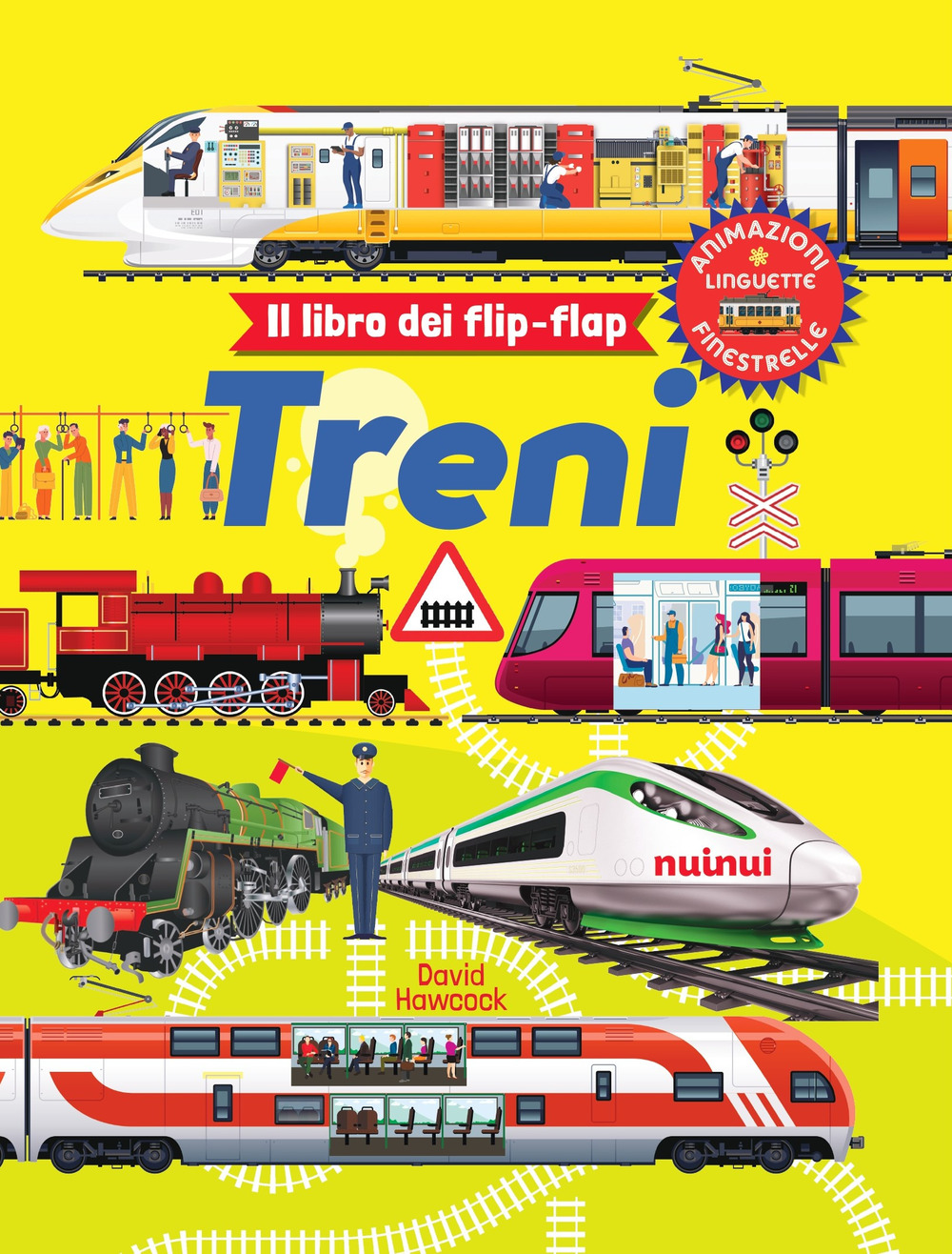 Treni. Il libro dei flip-flap