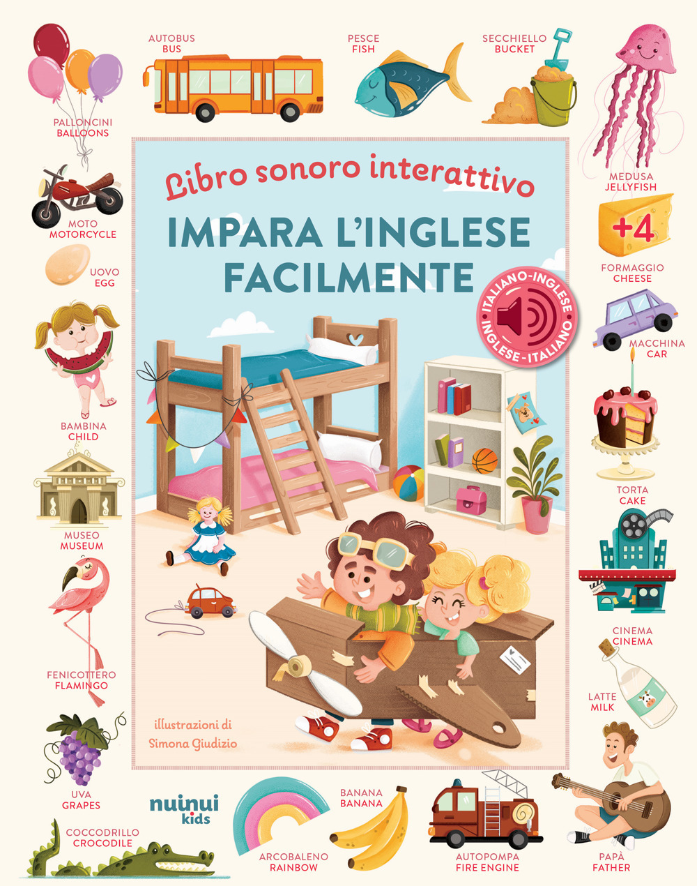Impara l'inglese facilmente. Libro sonoro interattivo