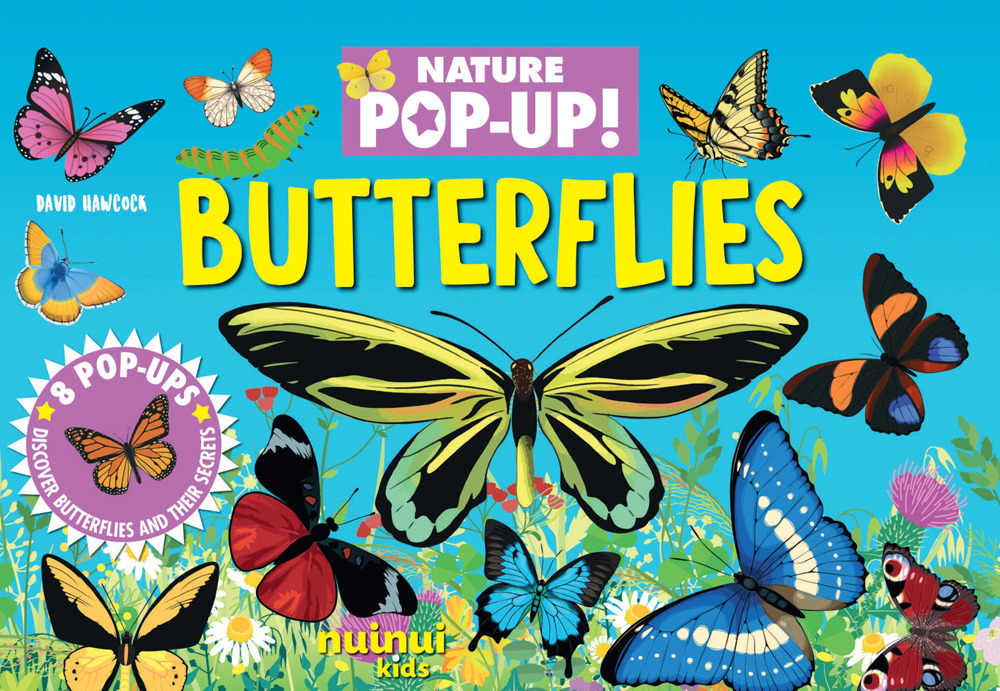 Butterflies. Nature's pop-ups