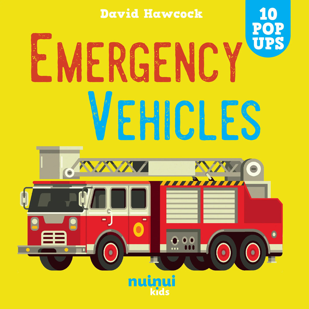 Emergency vehicles. Amazing pop-ups