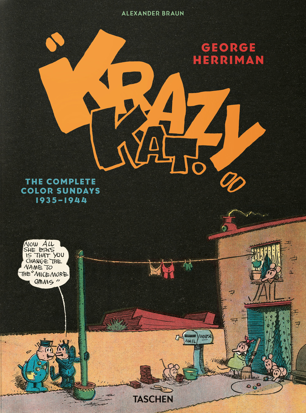 George Herriman. Krazy Kat. The complete color sundays 1935–1944. Ediz. inglese