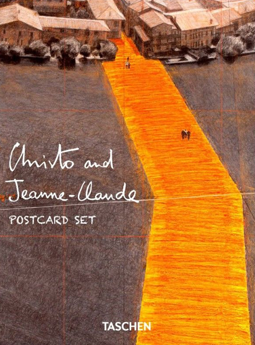 Christo and Jeanne-Claude. Postcard set