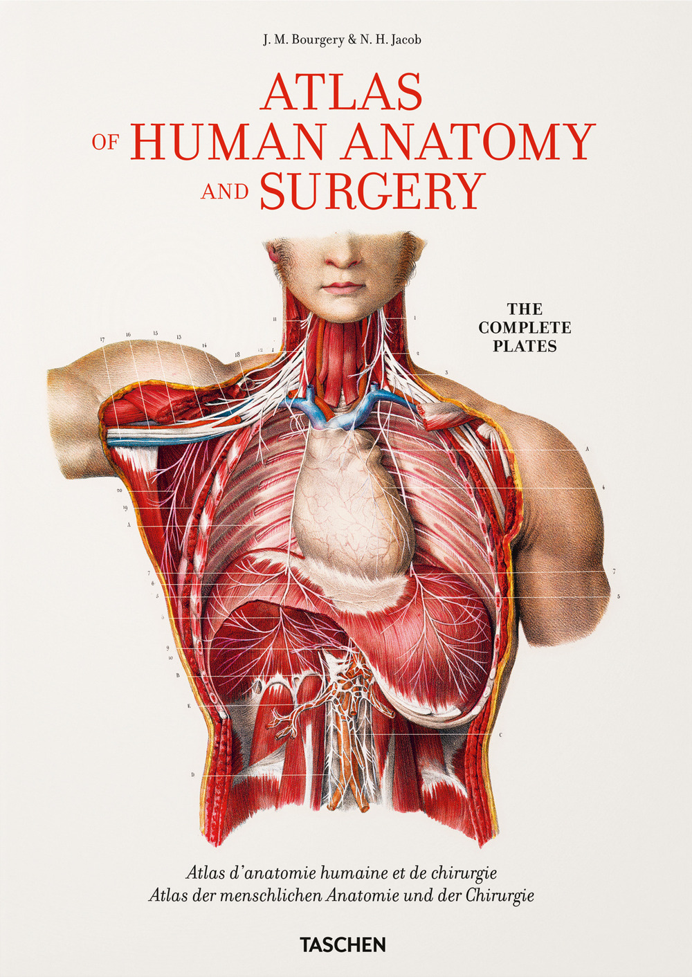 Bourgery. Atlas of human anatomy and surgery. Ediz. inglese, francese e tedesca