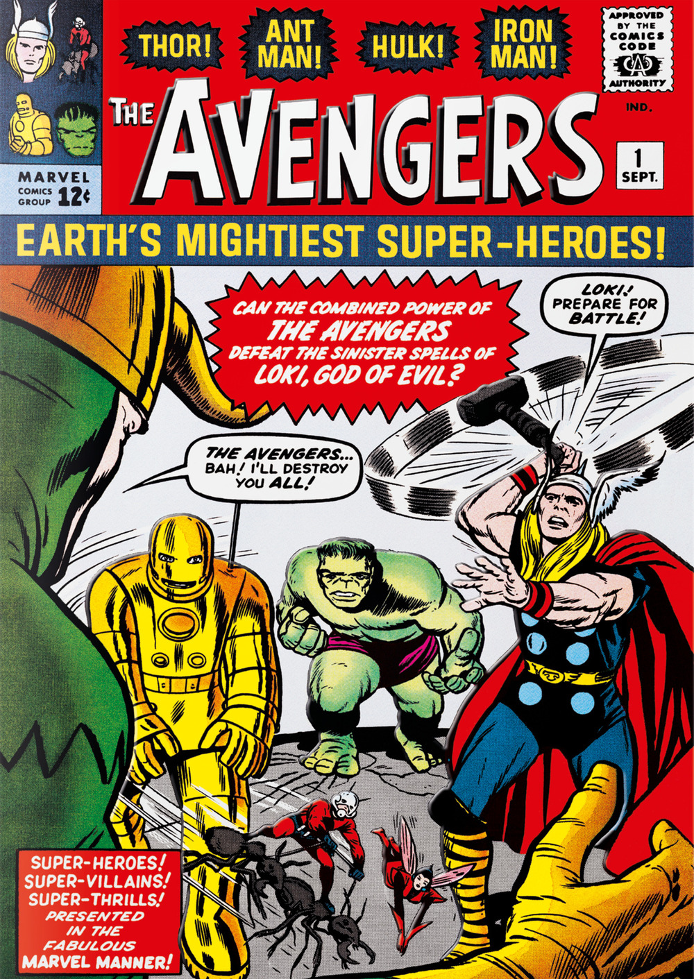 Marvel Comics library. Avengers. 1963–1965. Ediz. inglese
