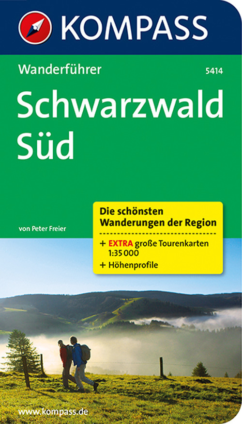 Guida escursionistica n. 5414. Schwarzwald Süd
