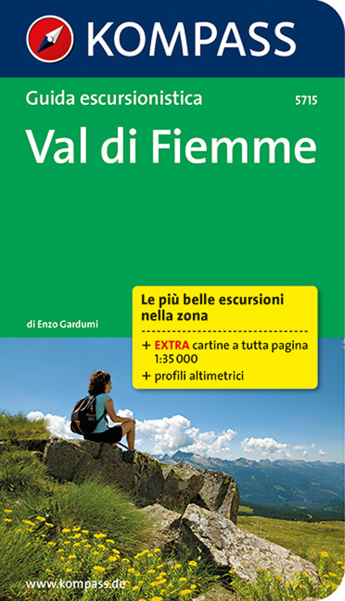 Guida escursionistica n. 5715. Val di Fiemme