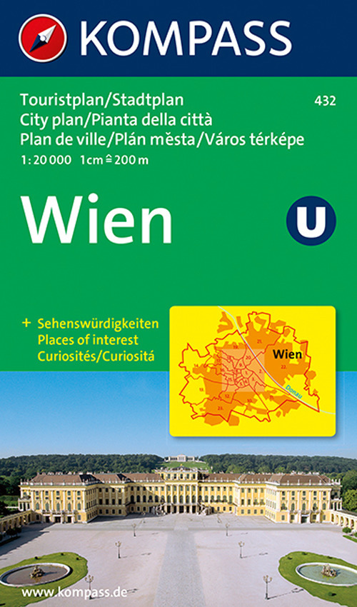 Pianta della città n. 432. Vienna 1:20.000