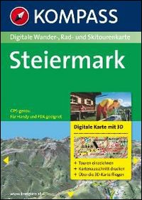 Carta digitale Austria n. 4294. Steiermark. Digital map