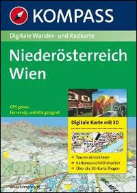 Carta digitale Austria n. 4290. Niederösterreich. Digital map