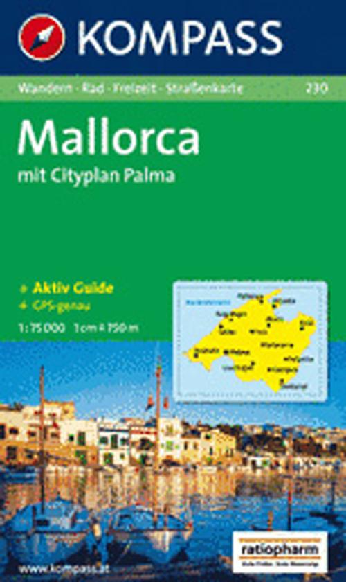 Carta escursionistica n. 230. Spagna. Baleari. Mallorca 1:75.000. Adatto a GPS. Digital map. DVD-ROM