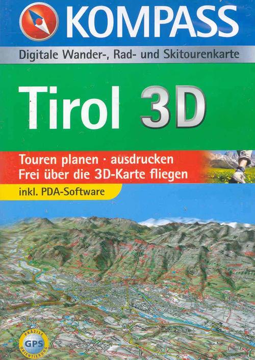 Carta digitale Austria n. 4292. Tirol. Digital map