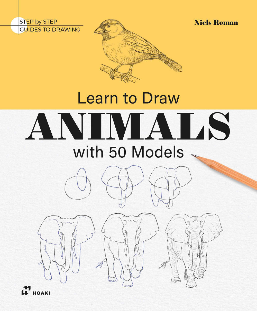 Learn to draw animals with 50 models