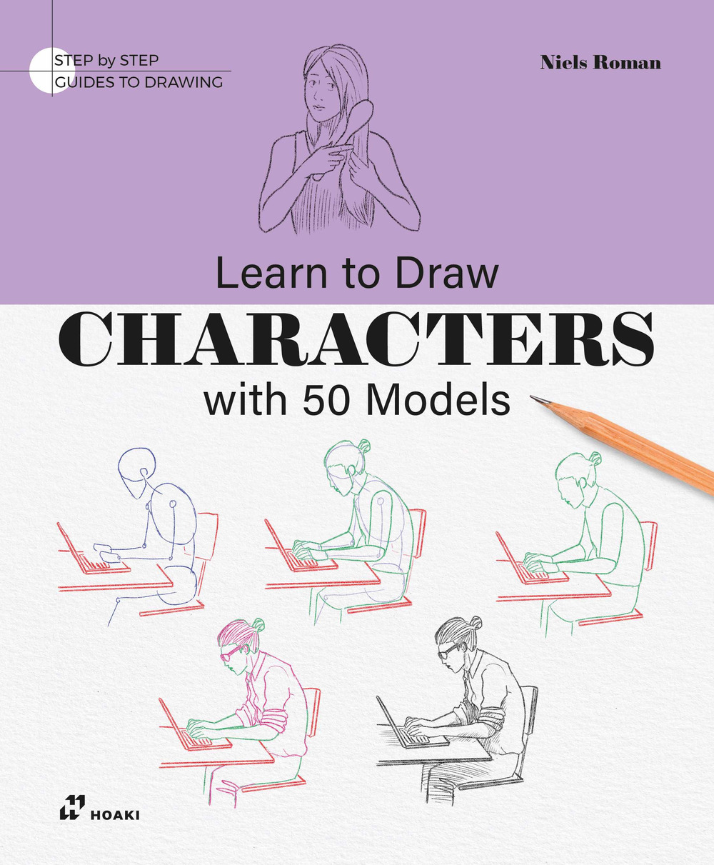 Learn to draw characters with 50 models