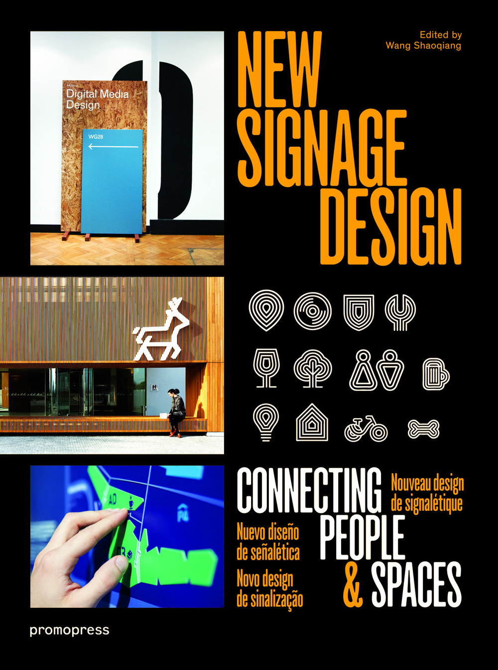 New signage design. Connecting people & spaces