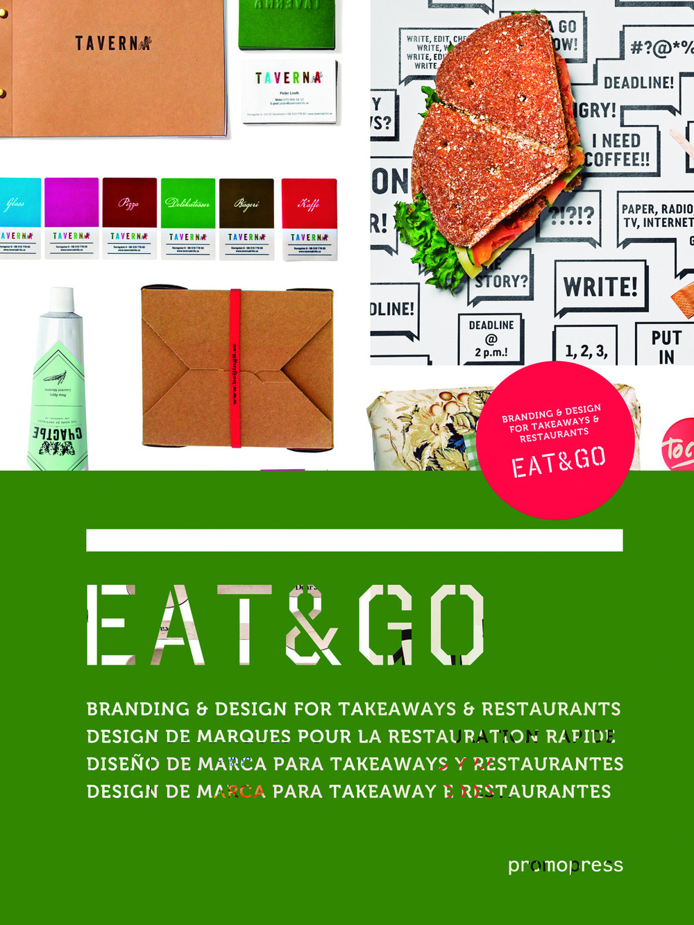 Eat & go. Branding & design indentity for takeaways & restaurants