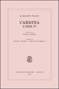 Carmina. Liber IV