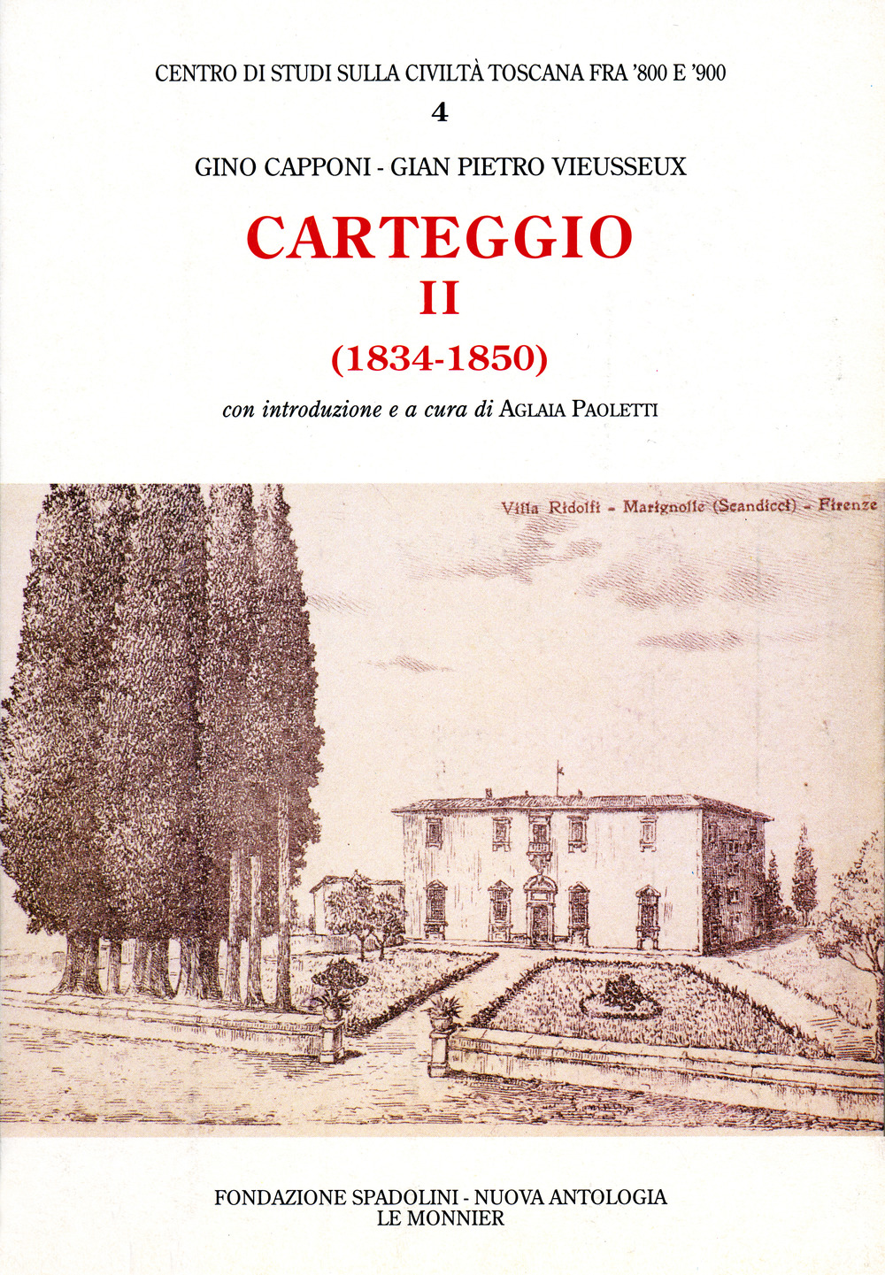 Carteggio (1834-1850)