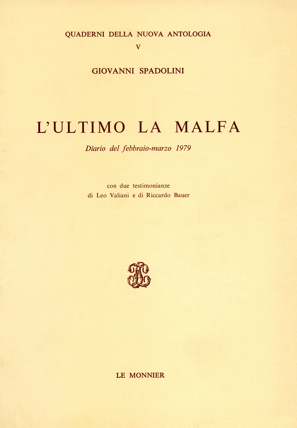 L'ultimo La Malfa