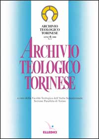 Archivio teologico torinese (2000)