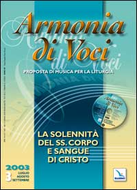 Armonia di voci. Vol. 3: La solennita del SS. corpo e sangue di Cristo