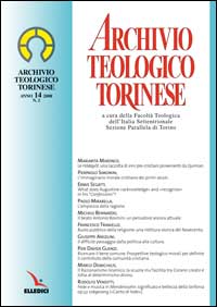 Archivio teologico torinese (2008). Vol. 2