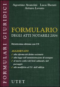 Formulario degli atti notarili 2004